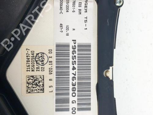 Used Instrument cluster PEUGEOT 307 (3A/C) 1.6 16V (109 hp) 28762324