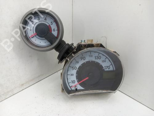 Used Instrument cluster PEUGEOT 107 (PM_, PN_) 1.4 HDi (54 hp) 28744148