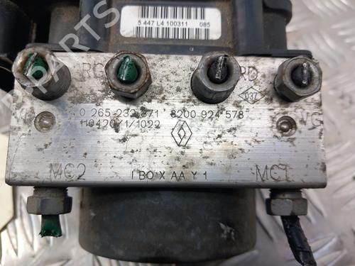 ABS pump RENAULT CLIO II (BB_, CB_) 1.2 16V (BB05, BB0W, BB11, BB27, BB2T, BB2U, BB2V, CB05,... | BP28744505M43 
