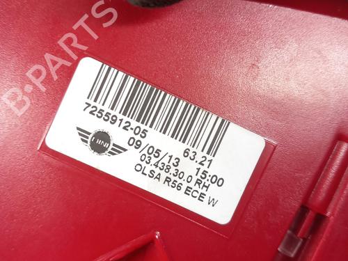 right-taillight-mini-mini-r56-2005-2006-2007-2008-2009-2010-2011-2012-2013-2014-29711899 main image