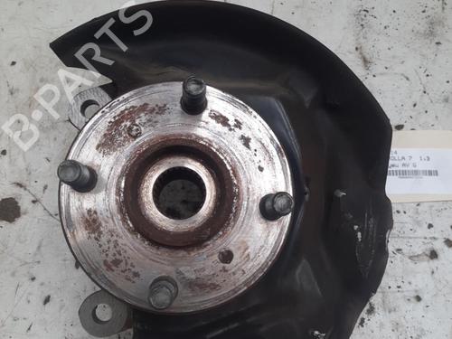 Used Left front steering knuckle Left front steering knuckle TOYOTA COROLLA FX Compact (E8B) 1.3 (EE80_, EE80) (75 hp) 28753793 28753793
