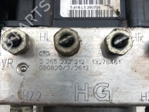 Used ABS pump ABS pump OPEL MERIVA A MPV (X03) 1.4 16V Twinport LPG (E75) (90 hp) 28781326 28781326