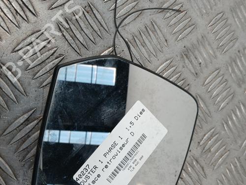 Used Right mirror glass DACIA DUSTER (HS_) 1.5 dCi 4x4 (HSMC, HSMD) (110 hp) 30392376