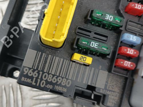 Fuse box PEUGEOT 207 (WA_, WC_) 1.6 HDi | BP30452580E1