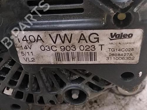 Used Alternator AUDI A1 (8X1, 8XK) 1.4 TFSI (122 hp) 28763271