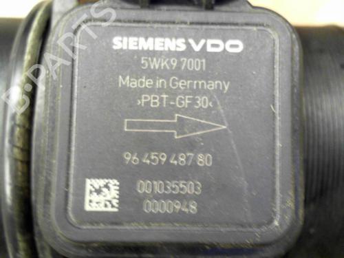 Mass air flow sensor PEUGEOT 407 Coupe (6C_) 2.7 HDi | BP28765624M95 