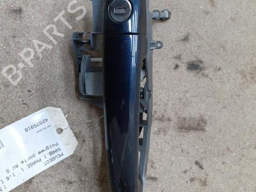 Front left exterior door handle PEUGEOT 5008 (0U_, 0E_) 1.6 HDi | BP28765365C128 