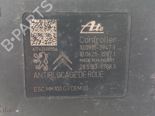 Used ABS pump ABS pump PEUGEOT 208 I (CA_, CC_) 1.6 HDi / BlueHDi 75 (75 hp) 28750793 28750793