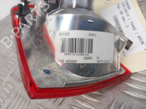 Used Right tailgate light Right tailgate light OPEL INSIGNIA A Sports Tourer (G09) 2.0 CDTI (35) (110 hp) 28756546 28756546