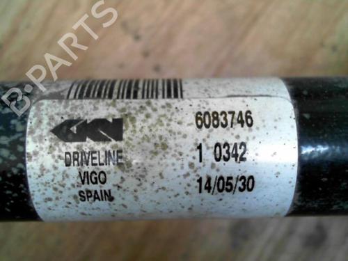Right front driveshaft OPEL CORSA D (S07) 1.3 CDTI (L08, L68) | BP28766304M39 