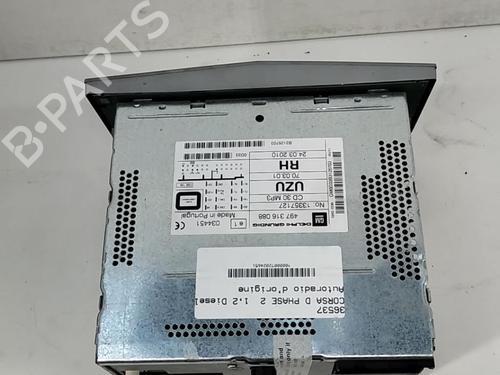 Sistema audio OPEL CORSA D (S07) 1.3 CDTI (L08, L68) (75 hp) 28762700