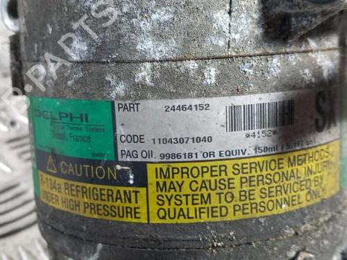 AC compressor OPEL ZAFIRA A MPV (T98) 2.0 DTI 16V (F75) | BP28741238M34 