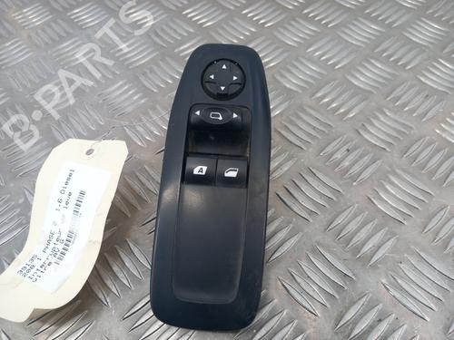 Used Left front window switch PEUGEOT 208 I (CA_, CC_) 1.6 HDi / BlueHDi 75 (75 hp) 28735124