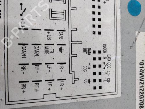 Radio VW TOURAN (1T1, 1T2) 1.9 TDI | BP28742937E6