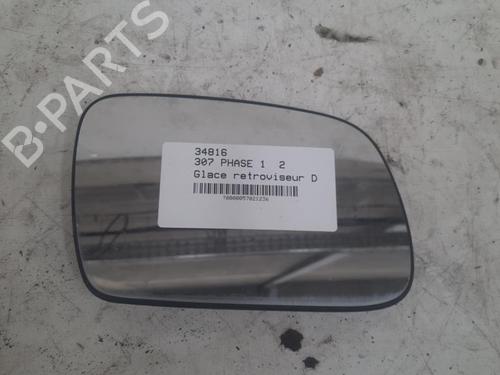 Used Right mirror glass PEUGEOT 307 (3A/C) 2.0 HDi 110 (107 hp) 28784493