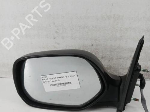Used Left mirror TOYOTA YARIS VERSO (_P2_) 1.4 D-4D (NLP20_, NLP22_) (75 hp) 28768828