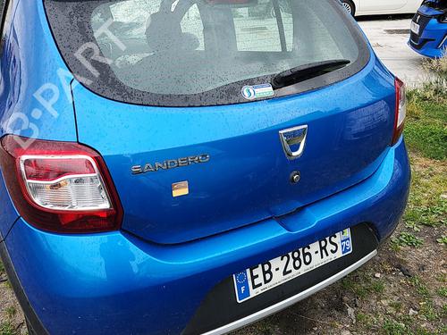 Rear right wheel arch trim DACIA SANDERO II 1.5 dCi | BP28741931C137 