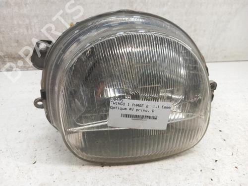 Used Right headlight RENAULT TWINGO I (C06_) 1.2 (C066, C068) (58 hp) 28738340