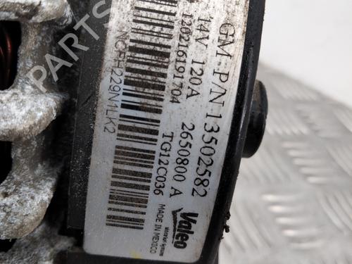 Used Alternator Alternator OPEL INSIGNIA A Sports Tourer (G09) 2.0 CDTI (35) (110 hp) 28756690 28756690