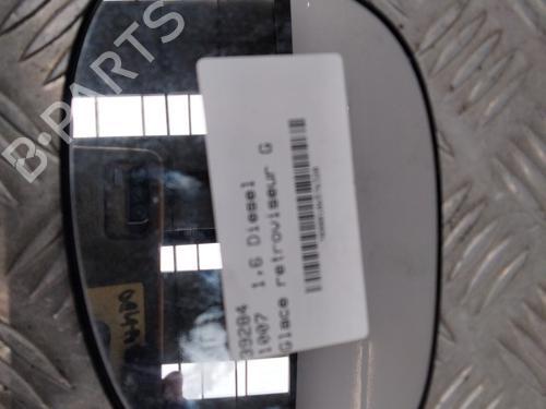 Used Left mirror glass PEUGEOT 1007 (KM_) 1.6 HDi (109 hp) 28779879