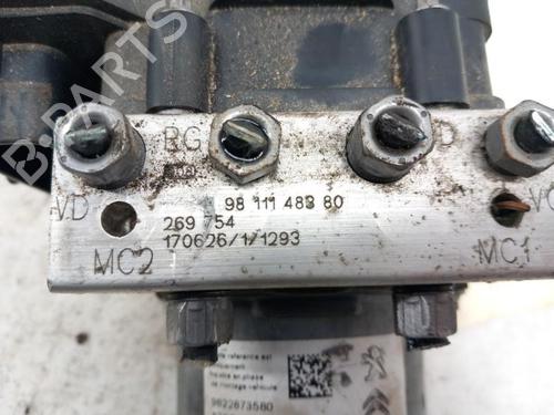 Used ABS pump PEUGEOT PARTNER Box Body/MPV 1.6 BlueHDi 100 (100 hp) 28740968