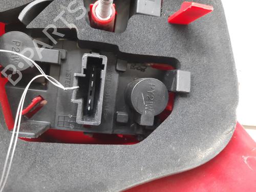 Used Left taillight PEUGEOT 206+ (2L_, 2M_) 1.4 HDi eco 70 (68 hp) 28749568
