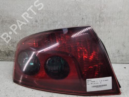 Used Left taillight PEUGEOT 407 (6D_) 1.6 HDi 110 (6D9HZC, 6D9HYC) (109 hp) 28734197