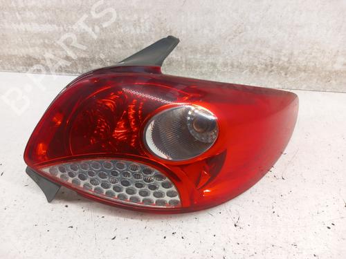 Used Right taillight PEUGEOT 206+ (2L_, 2M_) 1.4 HDi eco 70 (68 hp) 28737530