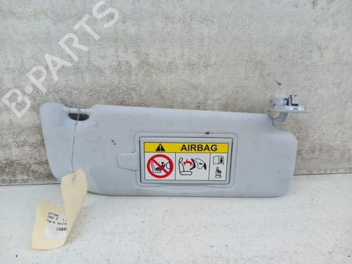 Used Right sun visor PEUGEOT 208 II (UB_, UP_, UW_, UJ_) 1.5 BlueHDI 100 (102 hp) 28738635