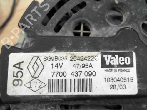 Generator RENAULT CLIO II (BB_, CB_) 1.2 16V (BB05, BB0W, BB11, BB27, BB2T, BB2U, BB2V, CB05,... (75 hp) 28765960