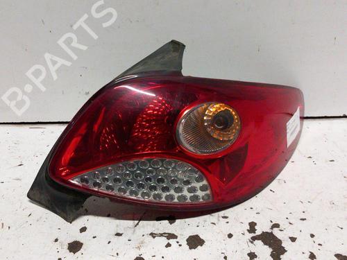 Right taillight PEUGEOT 206+ (2L_, 2M_) 1.4 HDi eco 70 | BP28770674C35 