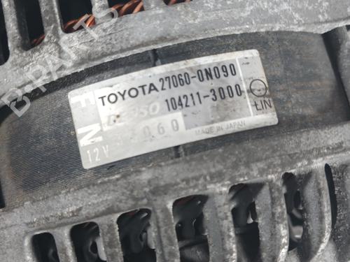 Used Alternator Alternator TOYOTA YARIS (_P13_) 1.4 D (NLP130_, NLP130) (90 hp) 30144558 30144558