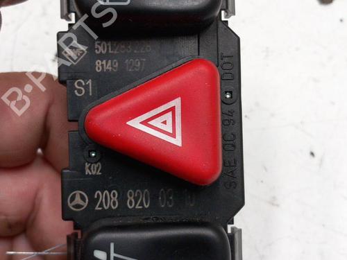 Used Warning switch MERCEDES-BENZ C-CLASS (W202) C 220 CDI (202.133) (125 hp) 28751612
