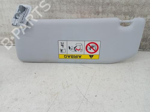 Used Right sun visor Right sun visor PEUGEOT 208 I (CA_, CC_) 1.2 VTI 82 (82 hp) 28734221 28734221