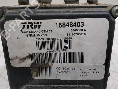 ABS pump PEUGEOT 407 Coupe (6C_) 2.7 HDi | BP28777292M43 