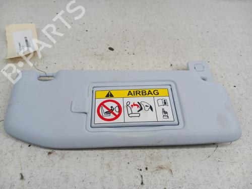Used Right sun visor PEUGEOT 208 II (UB_, UP_, UW_, UJ_) 1.5 BlueHDI 100 (102 hp) 28743341