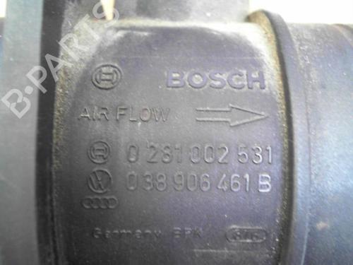 Mass air flow sensor VW CADDY III Box Body/MPV (2KA, 2KH, 2CA, 2CH) 1.9 TDI | BP28777450M95