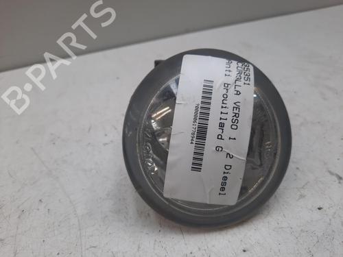 Used Left front fog light Left front fog light TOYOTA COROLLA Verso (_E12_) 2.0 D-4D (CDE120_, CDE120R) (90 hp) 28771500 28771500