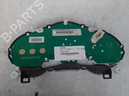 Kombiinstrument CITROËN C3 II (SC_) 1.4 HDi 70 (SC8HZC, SC8HR0, SC8HP4) (68 hp) 28789279