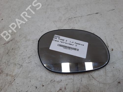 Used Right mirror glass Right mirror glass PEUGEOT 206 Hatchback (2A/C) 1.4 16V (88 hp) 28749372 28749372