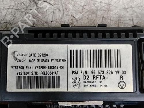 Climate control PEUGEOT 407 (6D_) 1.6 HDi 110 (6D9HZC, 6D9HYC) | BP28789667I5 