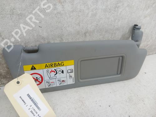 Used Right sun visor AUDI A1 (8X1, 8XK) 1.0 TFSI (82 hp) 28781609