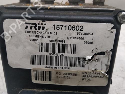 ABS pump PEUGEOT 407 (6D_) 2.0 HDi 135 (6DRHRH, 6DRHRE, 6DRHRG, 6DRHRJ) | BP28790294M43 
