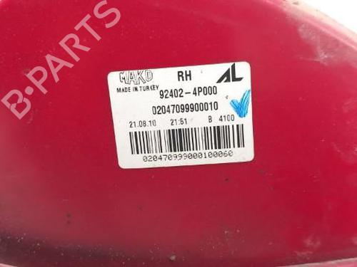 Used Right taillight HYUNDAI i20 I (PB, PBT) 1.4 CRDi (75 hp) 28741282