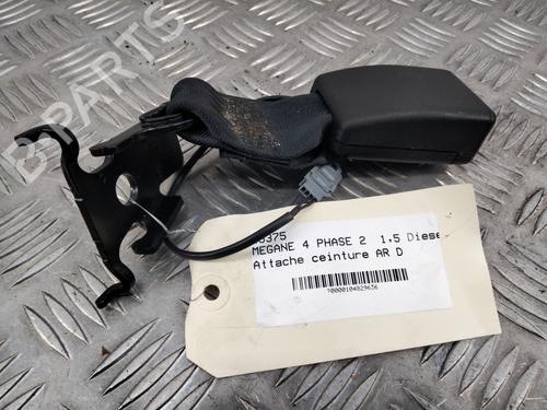 Used Seat buckle RENAULT MEGANE IV Hatchback (B9A/M/N_) 1.5 Blue dCi 115 (B9A6) (116 hp) 28733565