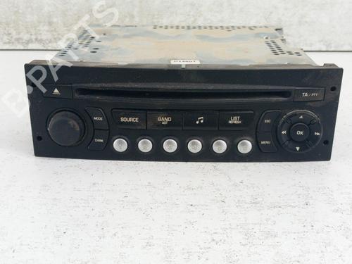 Used Radio PEUGEOT EXPERT Van (VF3A_, VF3U_, VF3X_) 2.0 HDi 120 (120 hp) 28761588