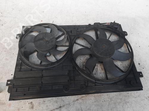 Køleventilator elektrisk VW PASSAT B6 (3C2) 2.0 TDI 16V (140 hp) 28748095
