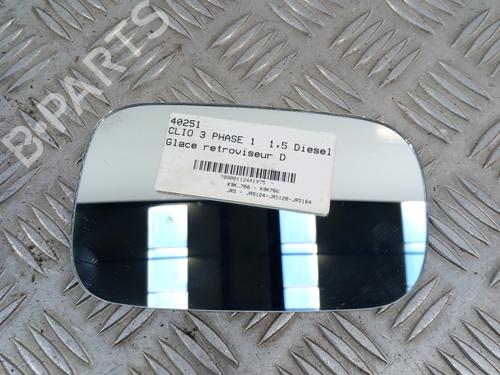 Speilglass høyre RENAULT CLIO III (BR0/1, CR0/1) 1.5 dCi (BR17, CR17) (86 hp) 29251928