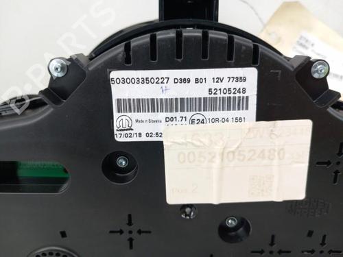 Used Instrument cluster FIAT 500X (334_) 1.6 D Multijet (334AXA1B, 334AXA11) (120 hp) 28768712