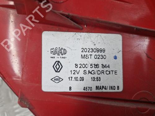 Used Right taillight Right taillight RENAULT CLIO III Grandtour (KR0/1_) 1.5 dCi (KR0G) (68 hp) 39171115 39171115